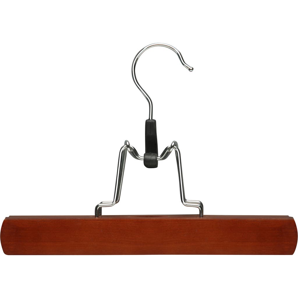 Honey-can-do Wood Pant Clamp Hanger In Natural