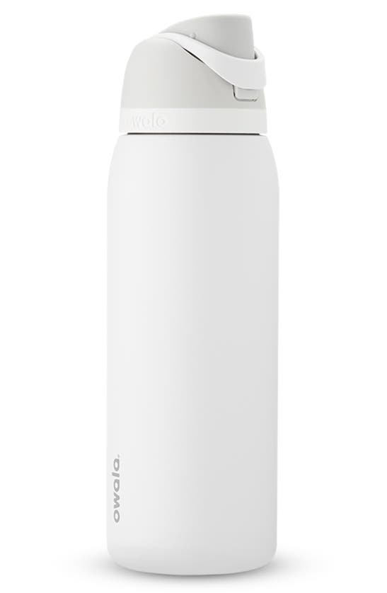 Owala Freesip Stainless Steel Water Bottle In Shy Marshmallow