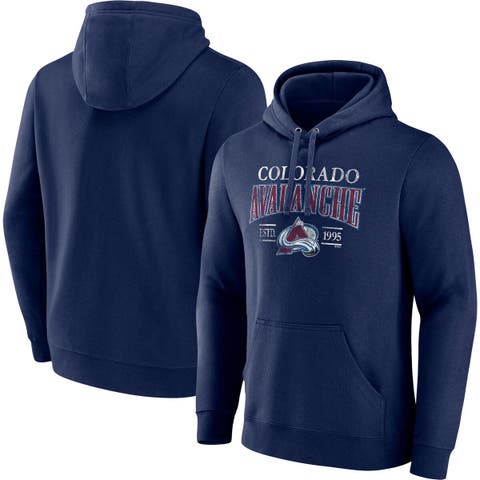 Men's Fanatics Branded Heather Gray/Navy Dallas Cowboys Down & Distance Full-Zip Hoodie