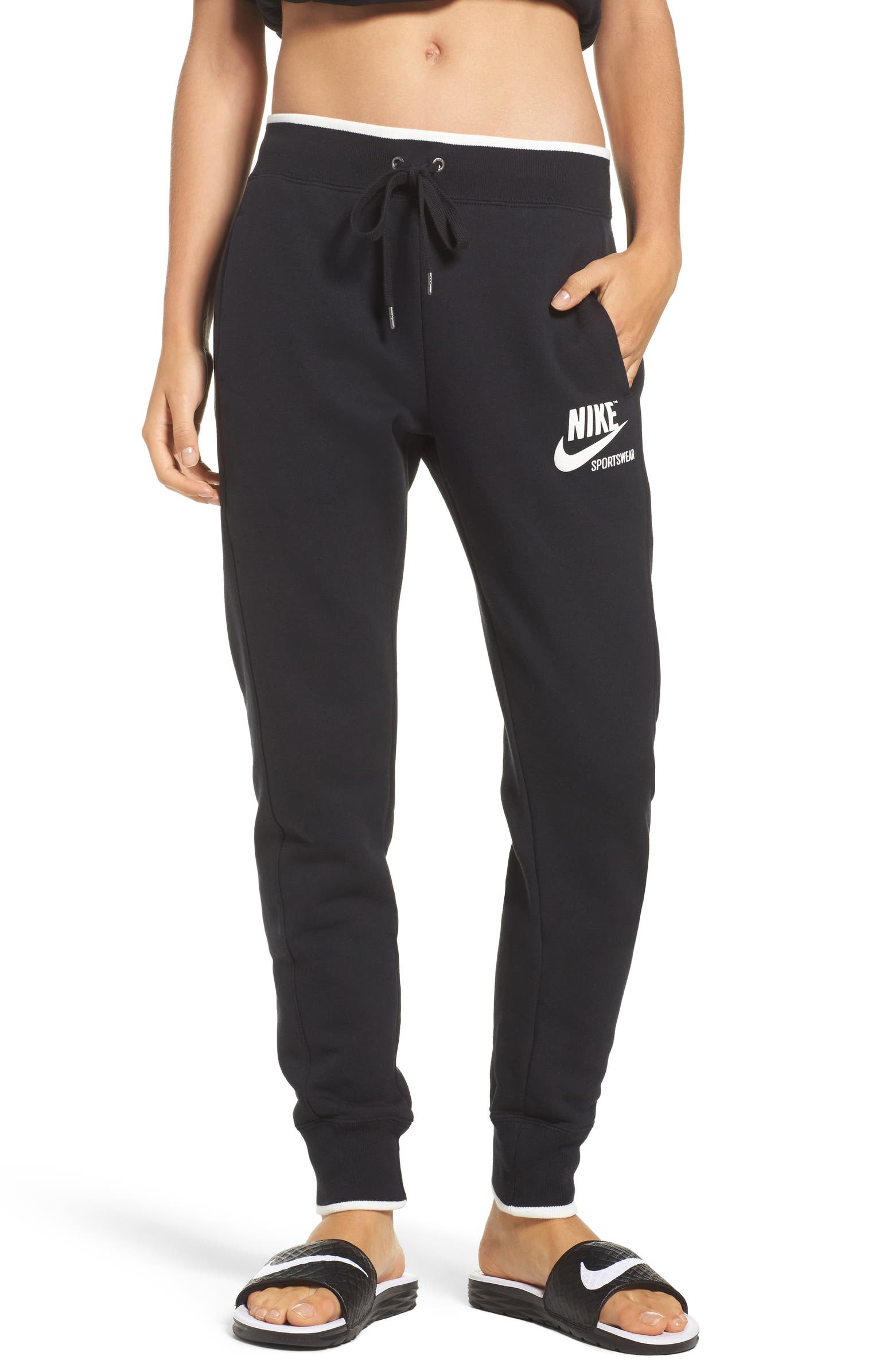 Nike Fleece Knit Pants Nordstrom