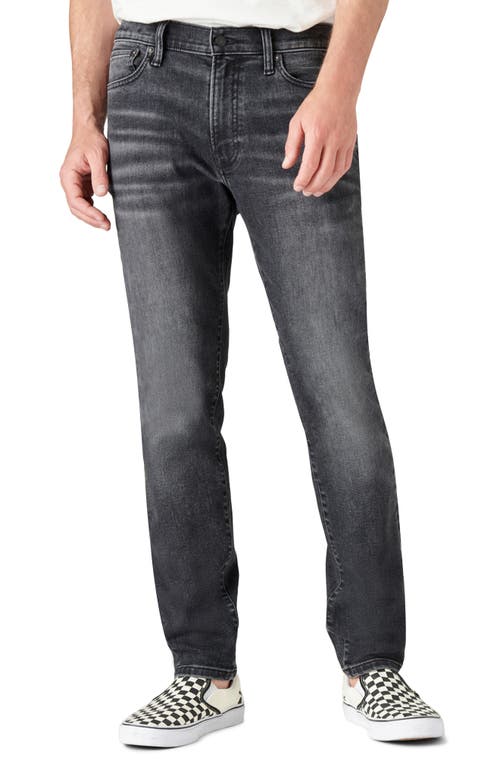 Lucky Brand 411 Athletic Fit Tapered Jeans Black Lake at Nordstrom, X