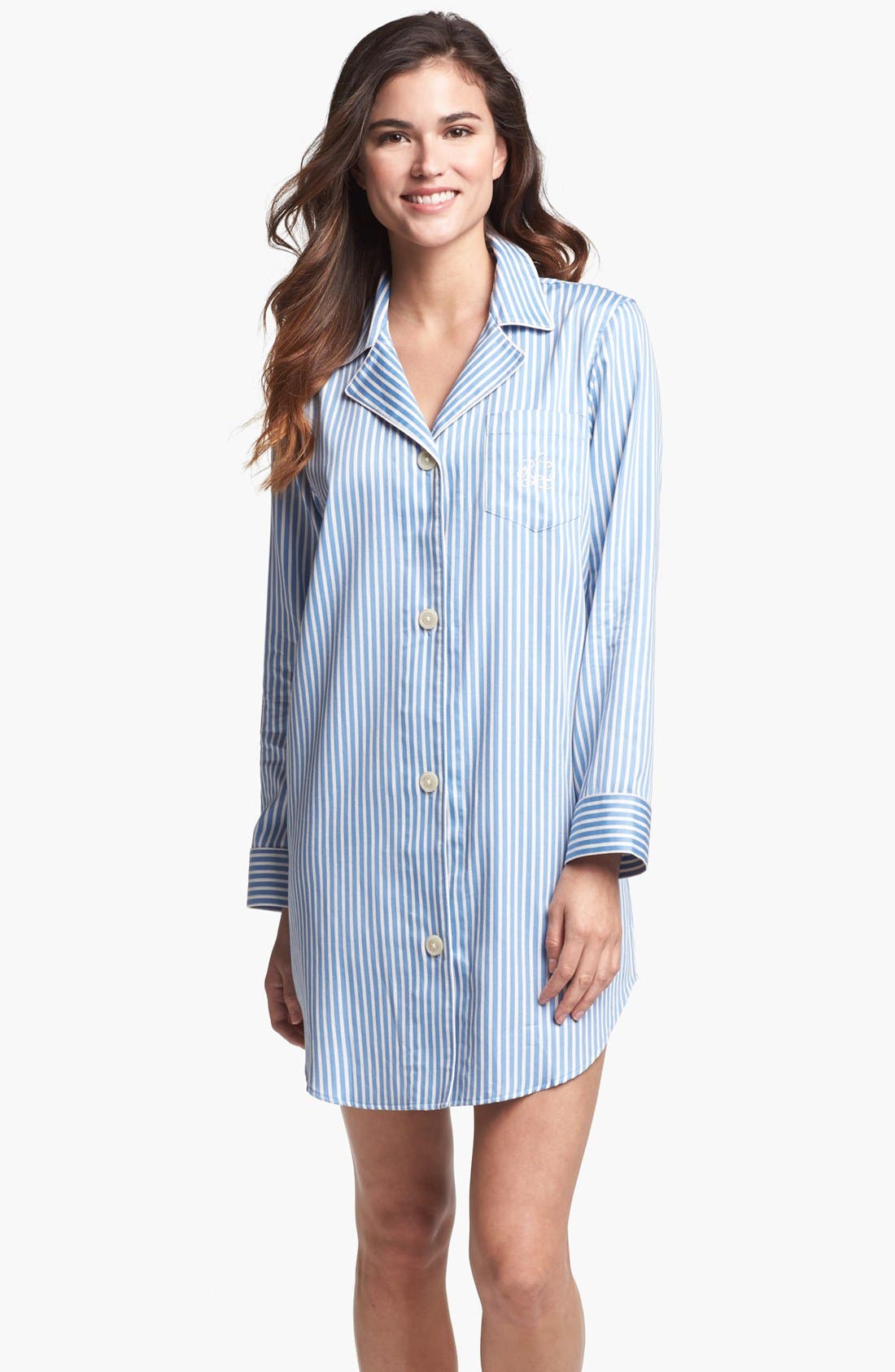 Lauren Ralph Lauren Cotton Nightshirt Nordstrom