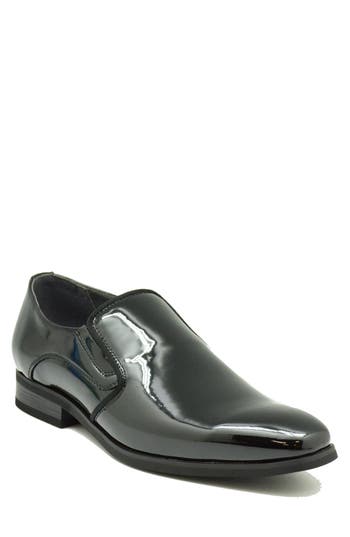 La Milano Bart Patent Loafer In Black