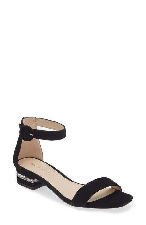 Black Ankle Strap Sandals for Women | Nordstrom