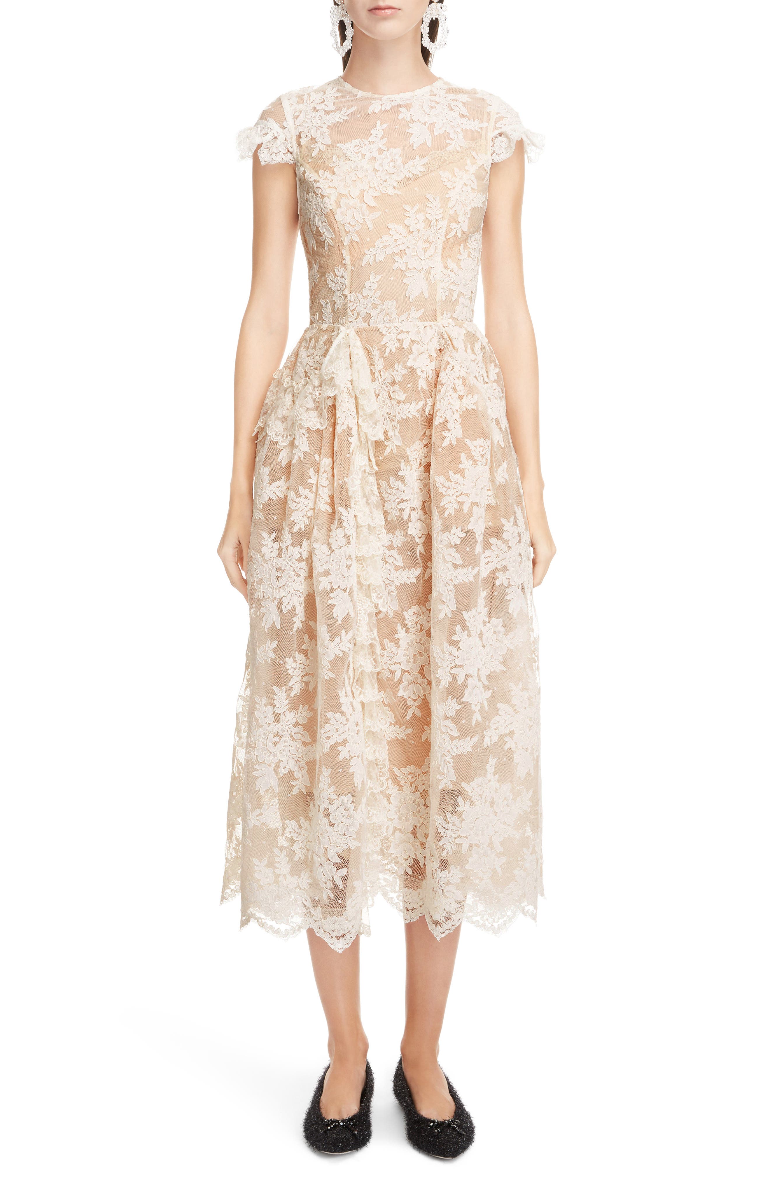 simone rocha lace dress