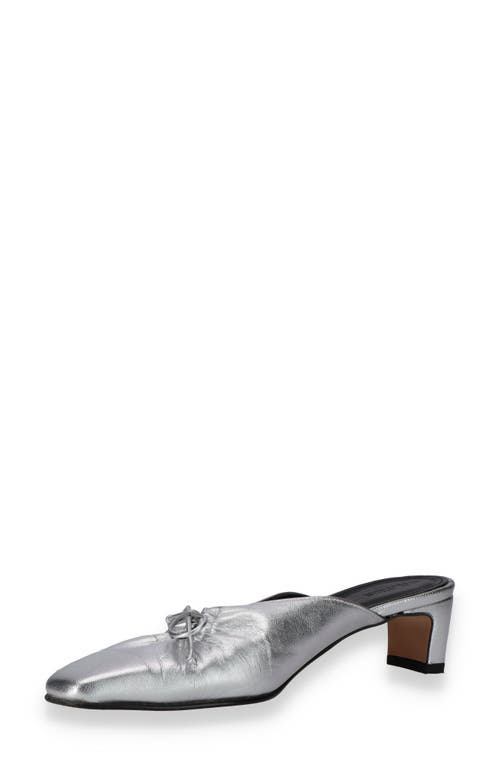 Shop Alohas Amar Mule In Silver