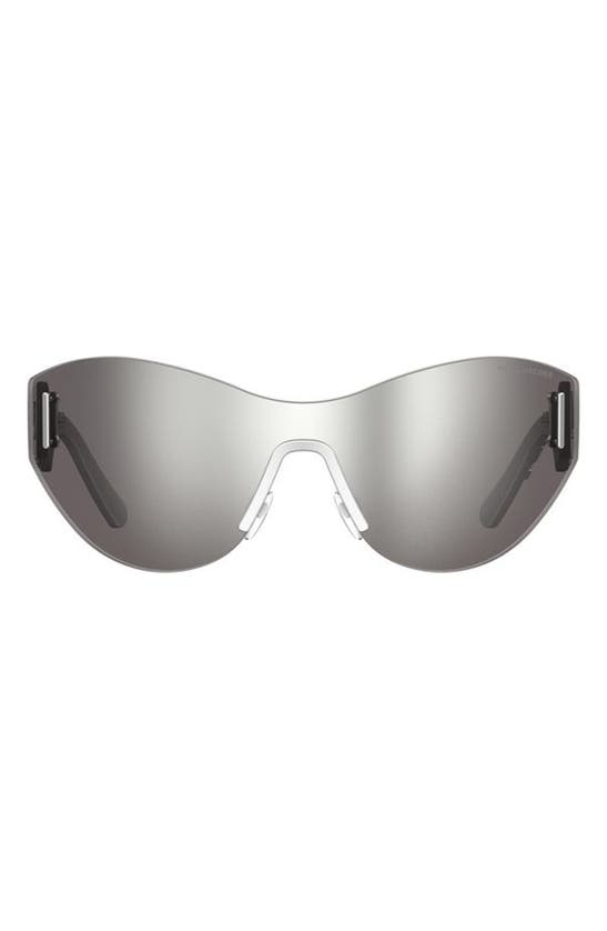 Marc Jacobs 99mm Shield Sunglasses In Gray