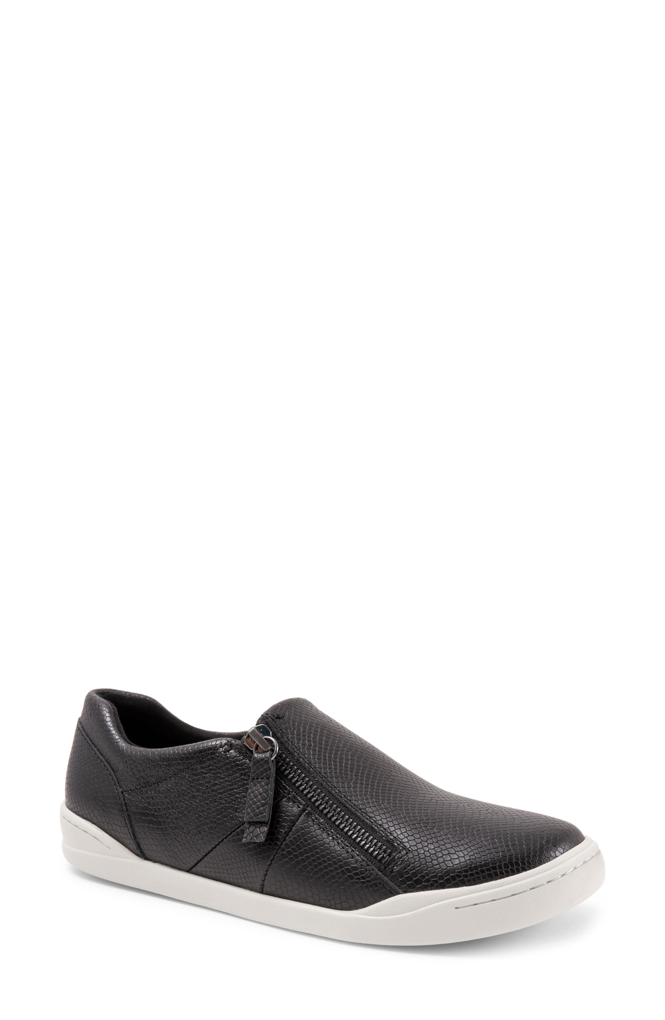 SoftWalk SoftWalk Arezzo Sneaker in Black Snake Smart Closet