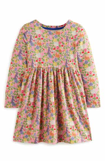 Mini Boden Kids Apple Print Cotton Jersey Dress Nordstrom
