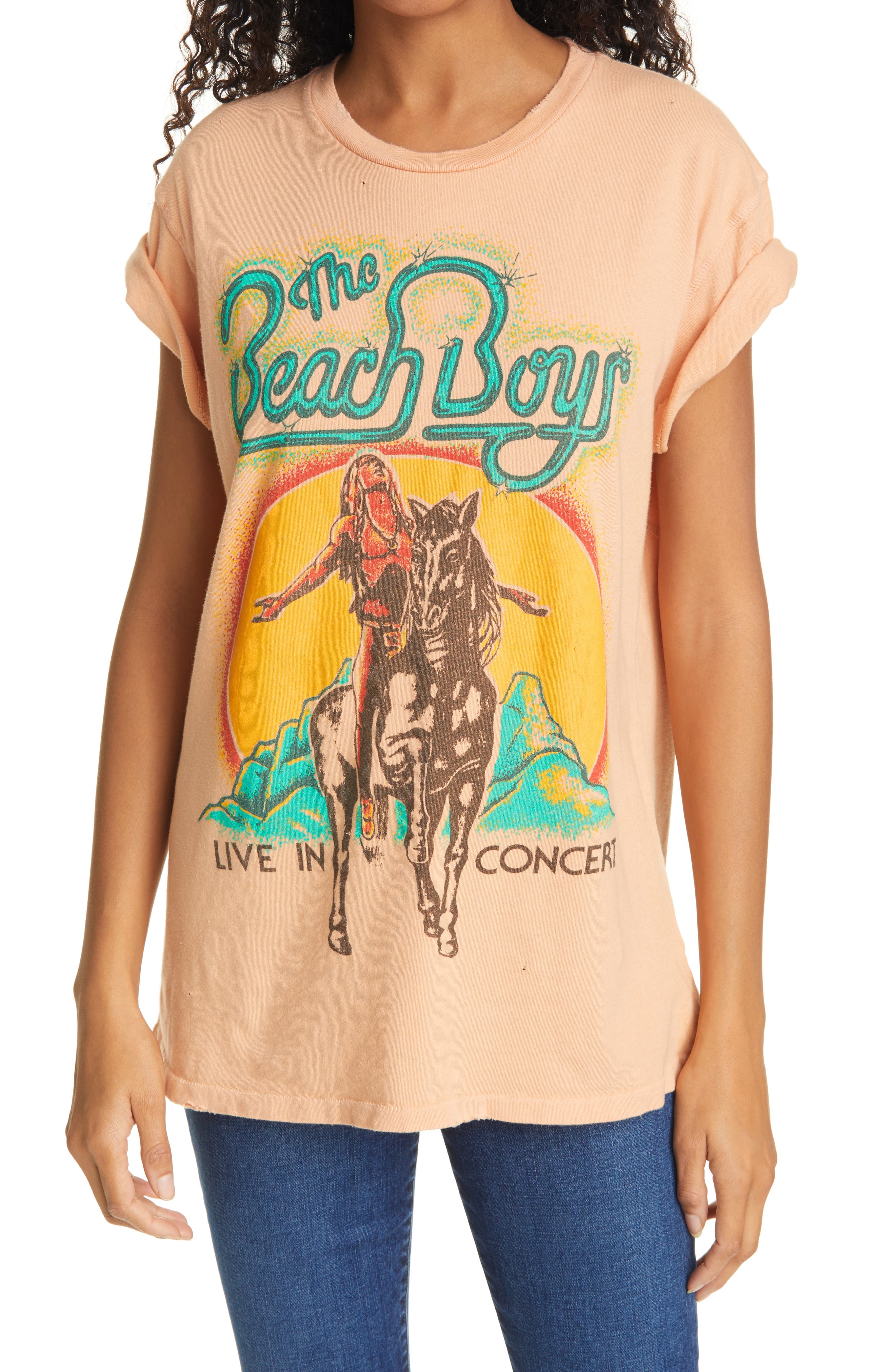 beach boys graphic tee