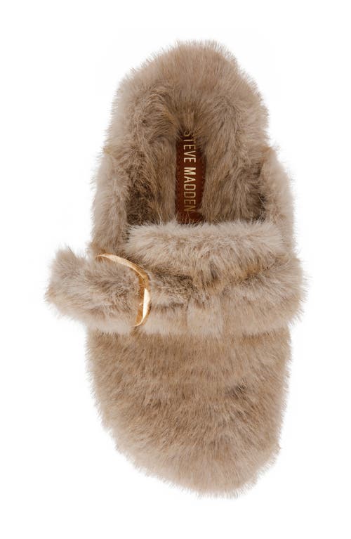 Shop Steve Madden Bohan Faux Fur Mule In Natural