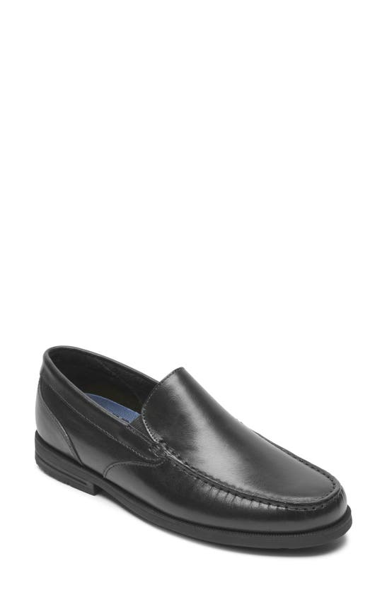 Rockport Men's Preston Venetian Loafer Shoes Men's Shoes In Black ...