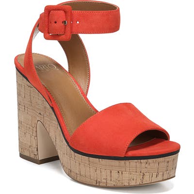 Sarto By Franco Sarto Franny Platform Sandal, Red