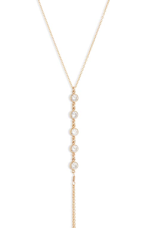 Rory Y-Necklace in Gold
