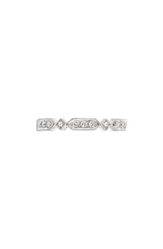 Sethi Couture Charlotte Diamond Band Ring In 18k Wg