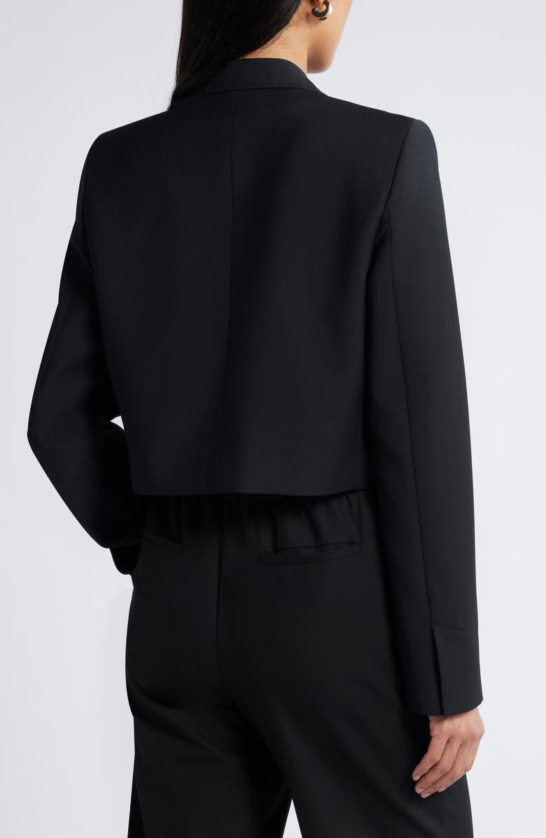 Nordstrom Crop Wool Blend Blazer, Alternate, color, 