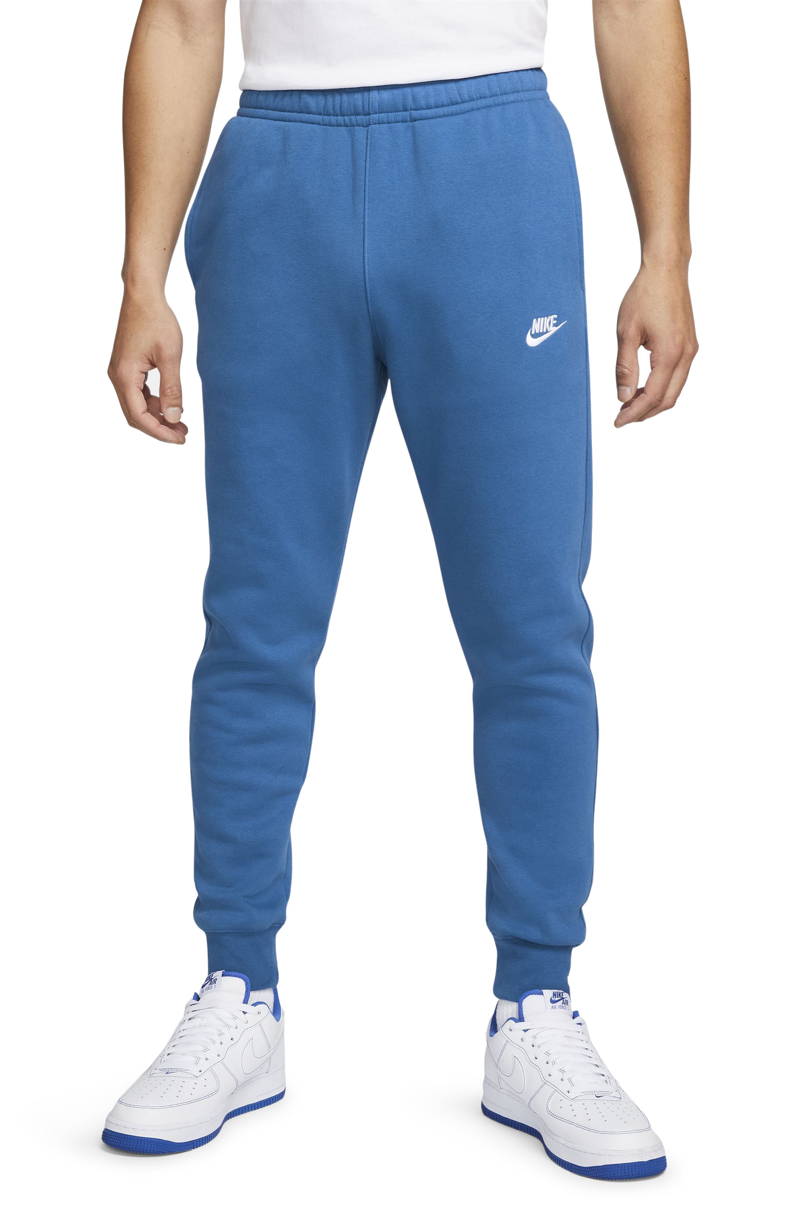 blue sweatpants