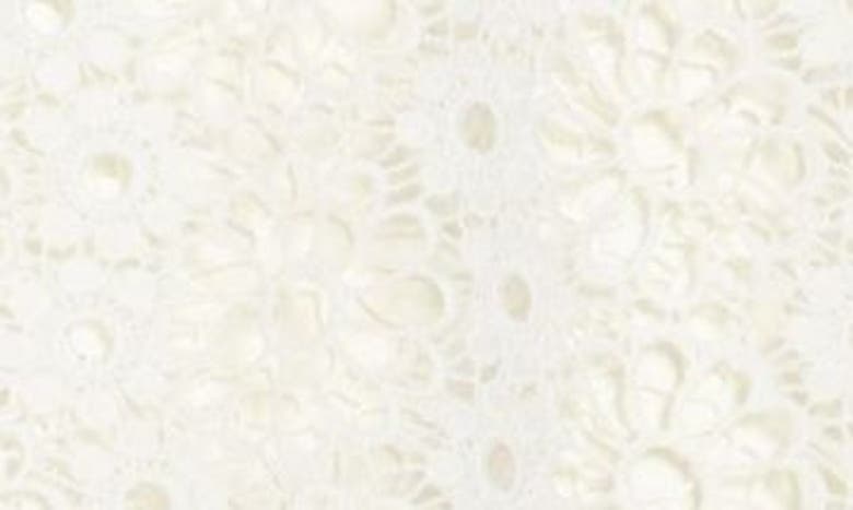 Shop Nsr Flower Crochet Lace Crop Top In White