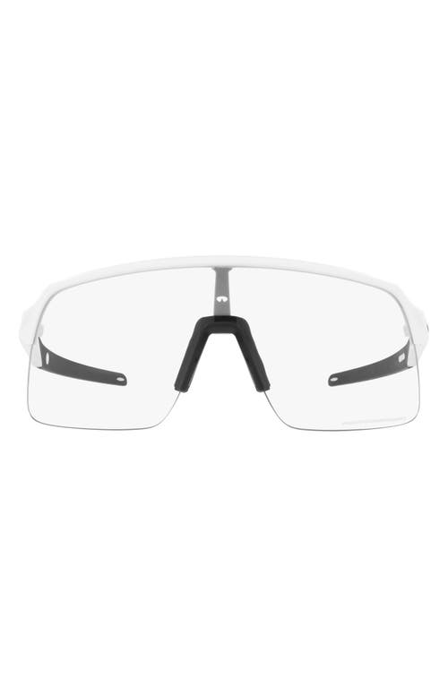 Oakley Sutro Lite Photochromic Shield Sunglasses in White at Nordstrom