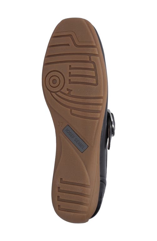 Josef Seibel Fenja 18 Mary Jane Flat In Black
