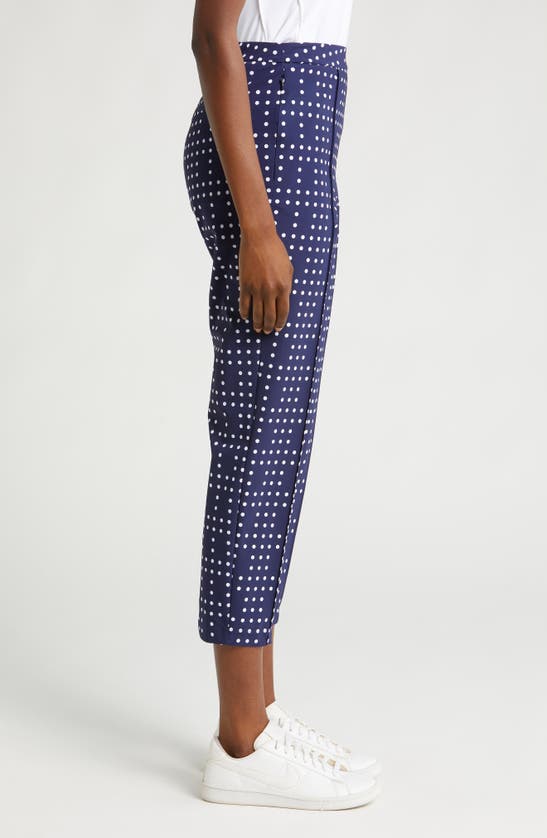 Shop Kinona Tailored Ankle Golf Pants In Domino Navy