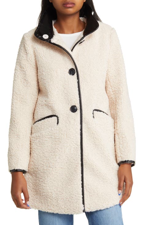 Sherpa & Faux-Fur Coats for Women