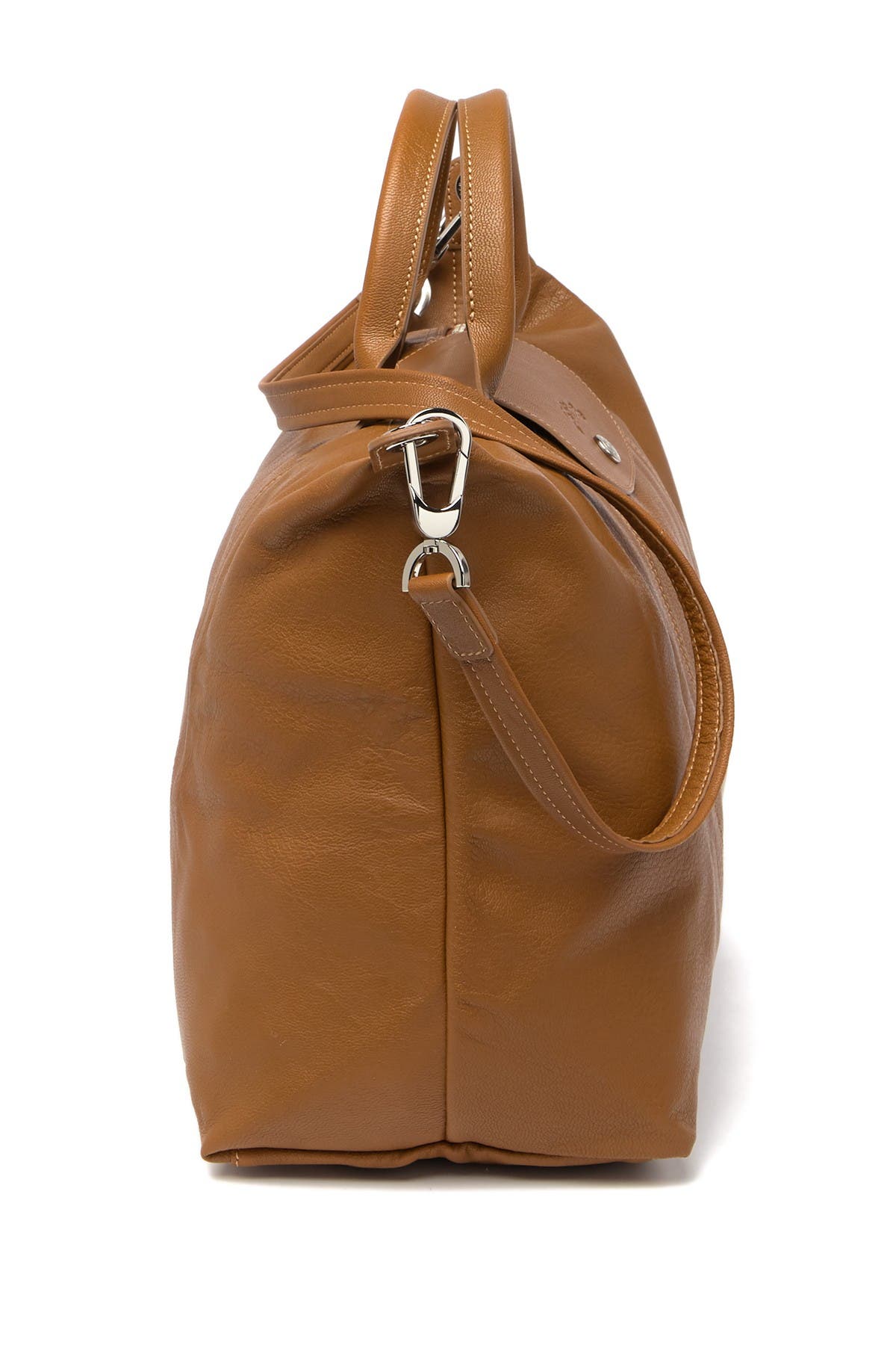 longchamp leather top handle convertible satchel