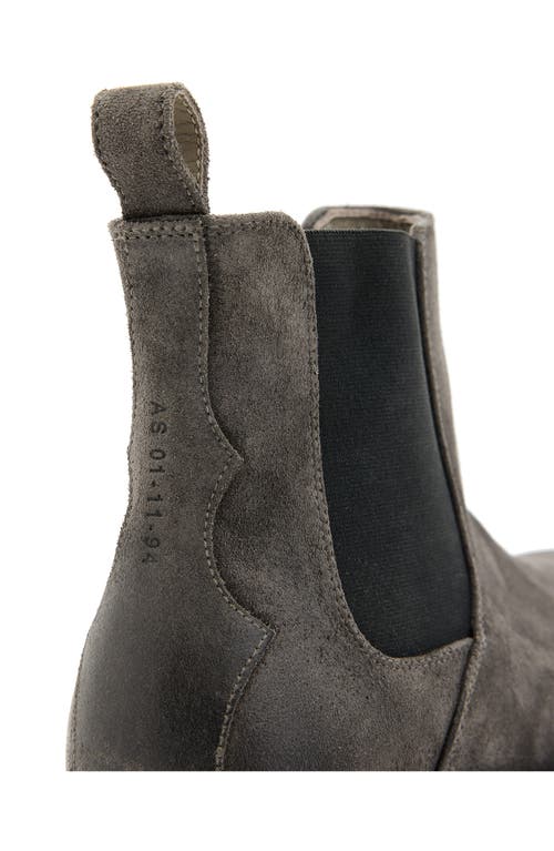 Shop Allsaints Creed Chelsea Boot In Charcoal Grey