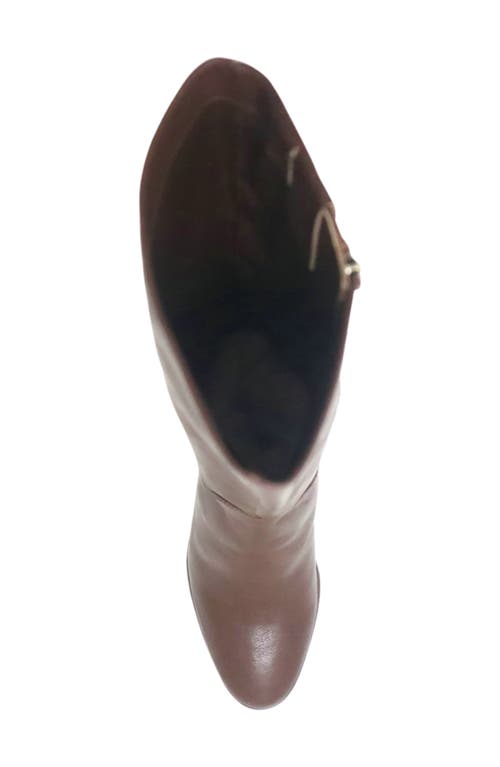 Kenneth Cole New York Lowell Knee High Boot In Brown