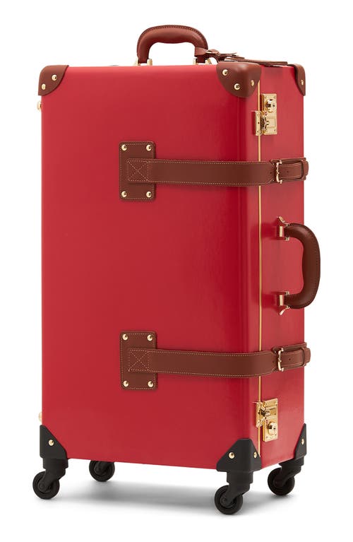 SteamLine Luggage The Diplomat 27-Inch Check-In Spinner Packing Case in Red