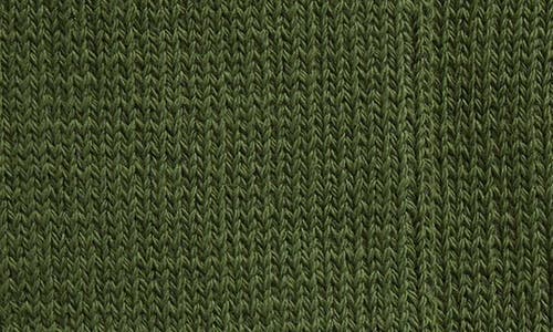 Shop Nordstrom Wide Rib Cotton Blend Socks In Green Cypress