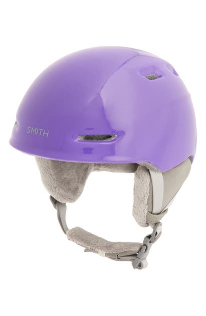 Smith 'zoom Jr.' Snow Helmet - Purple In Purple Peacocks