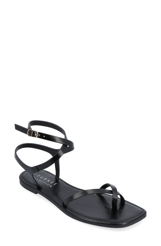 Journee Collection Tru Comfort Charra Sandal In Black