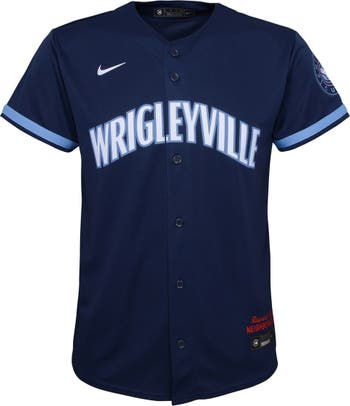 Men's Nike Navy Chicago Cubs City Connect Replica Jersey 