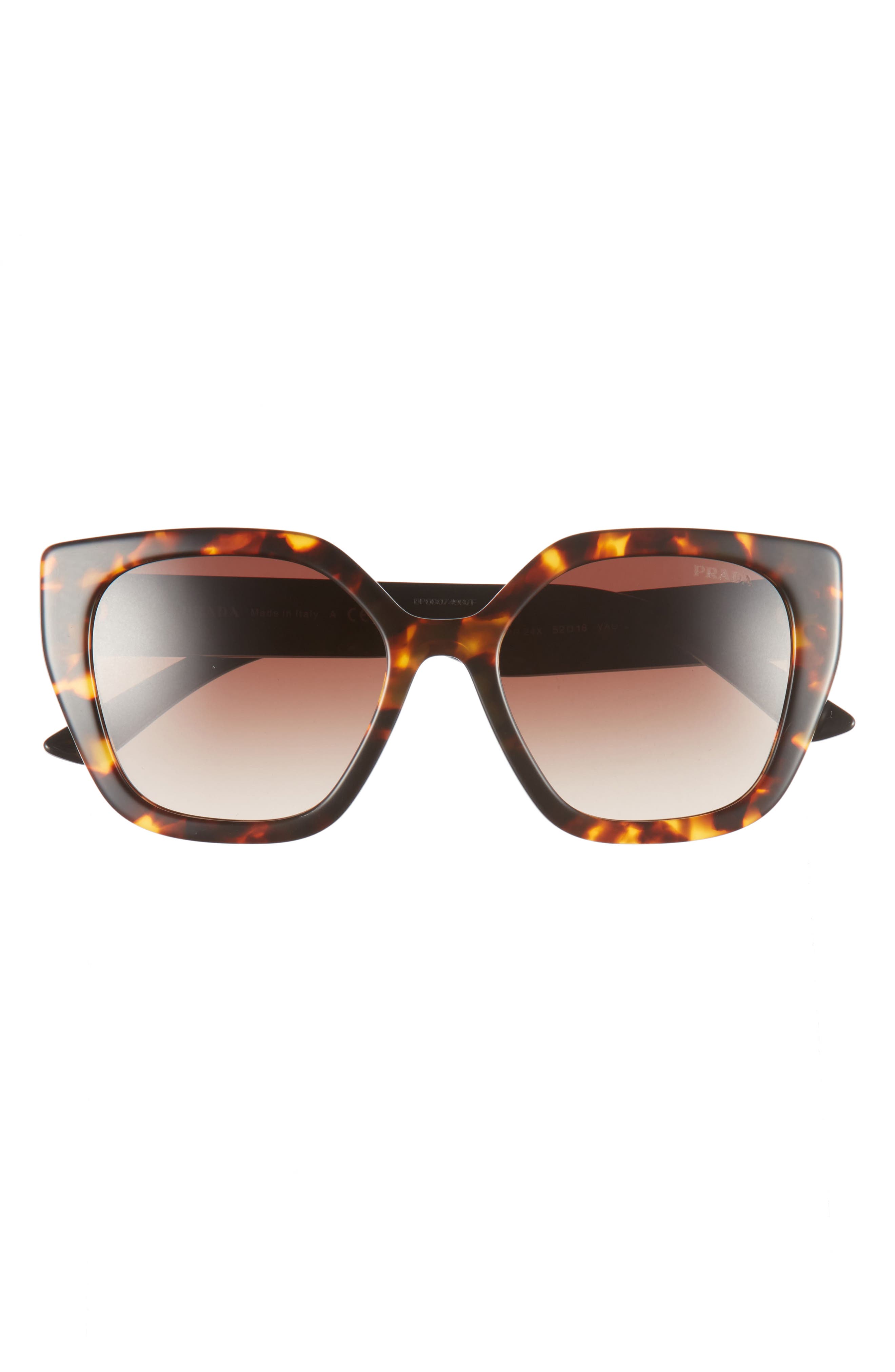 Prada PR 24ZS Tortoise Sunglasses In Brown