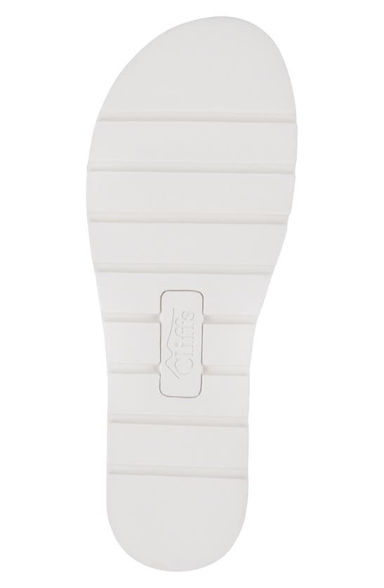 Cliffs By White Mountain Truly Slide Sneaker In Lt Blue/ Smooth
