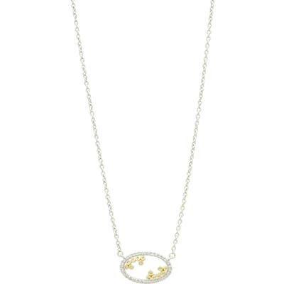 Freida Rothman Fleur Bloom Open Pendant Necklace