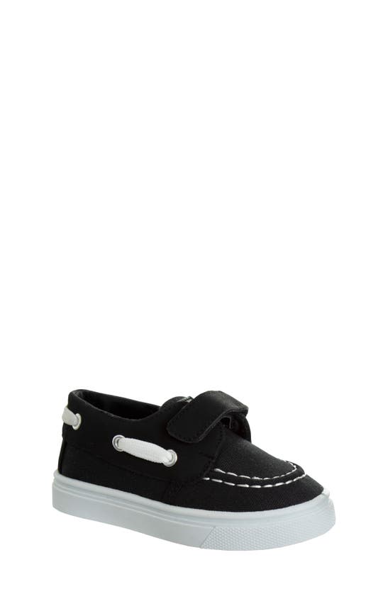 Beverly Hills Polo Club Kids' Moc Toe Sneaker In Black/ White