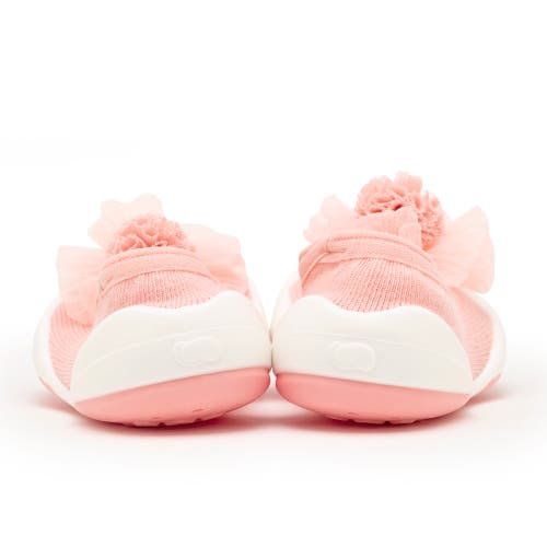 Shop Komuello Toddler Sock Shoes Flat In Pastel Pink