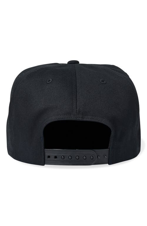 Shop Brixton Township Snapback Baseball Cap In Black