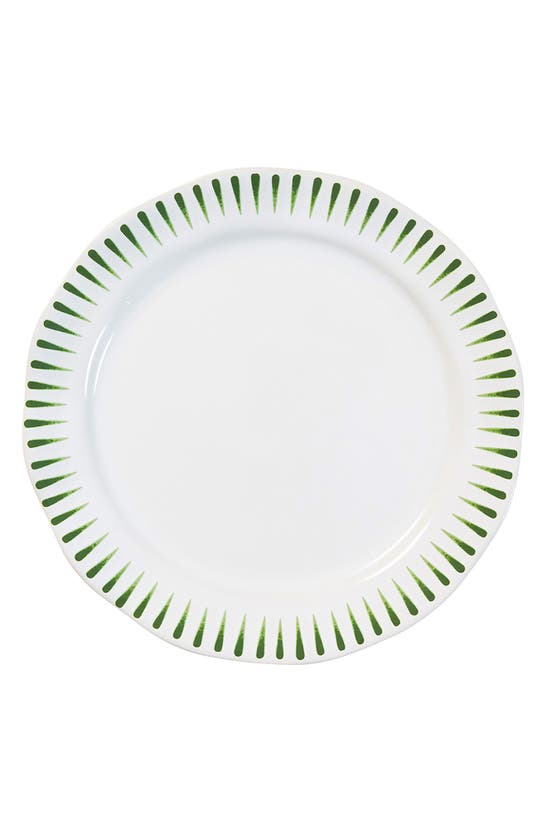 Shop Juliska Sitio Stripe 4-piece Place Setting In Basil