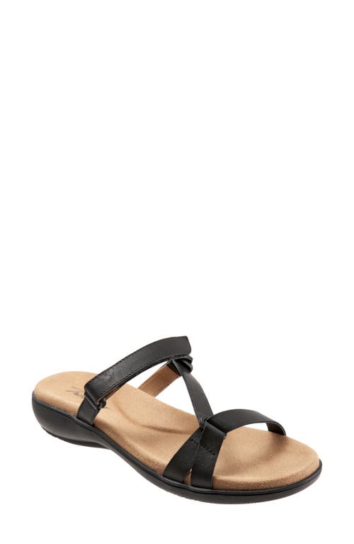 Trotters Raja Slide Sandal Leather at Nordstrom