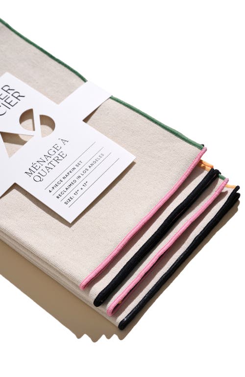 ATELIER SAUCIER ATELIER SAUCIER MACAW SET OF 4 NAPKINS 