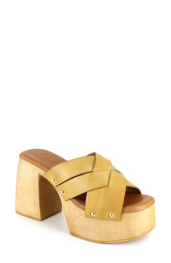 ZIGI ZIGI SURIEL PLATFORM SLIDE SANDAL 