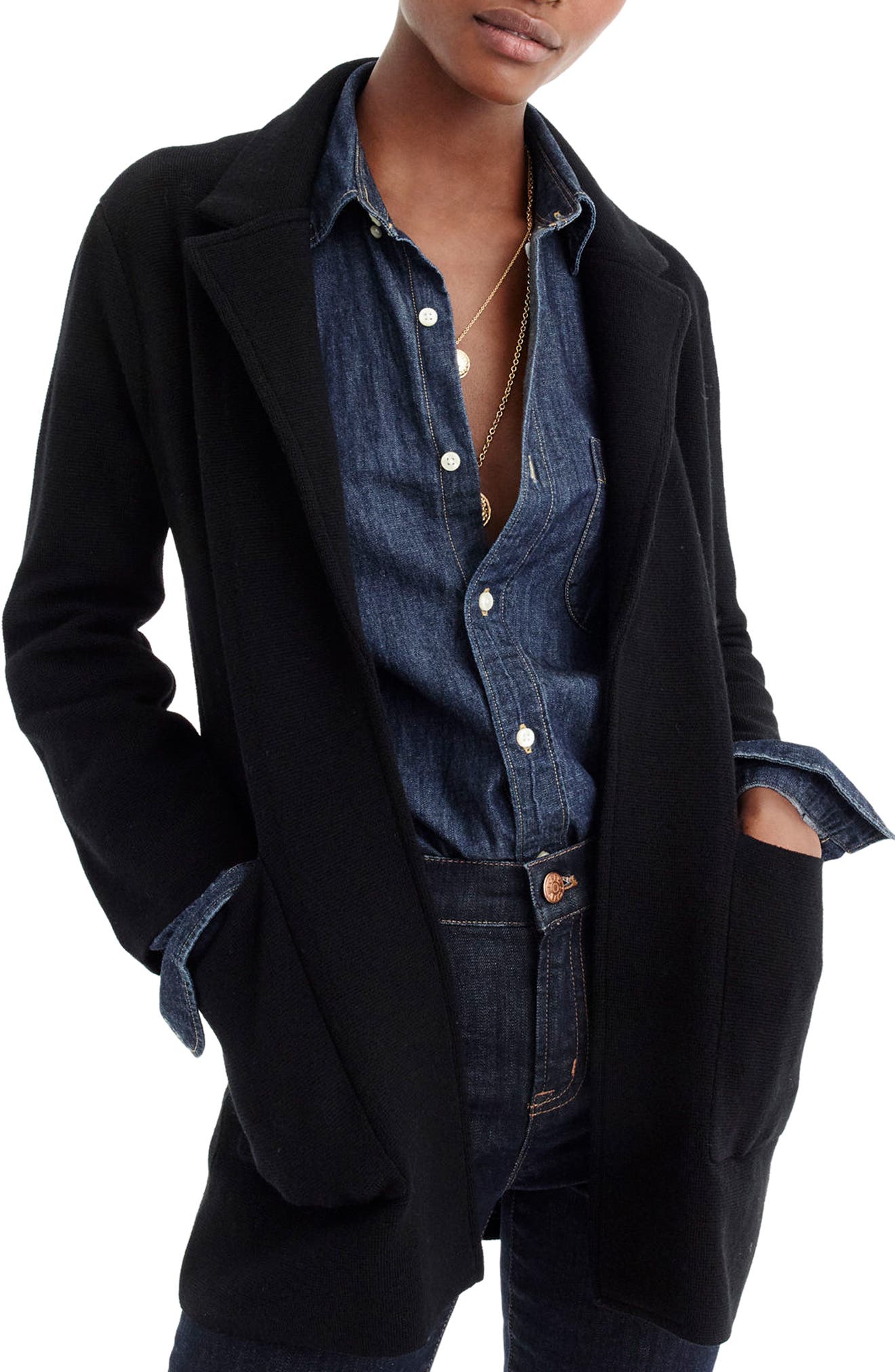 nordstrom sweater blazer