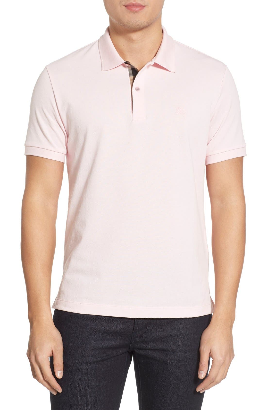 burberry oxford polo