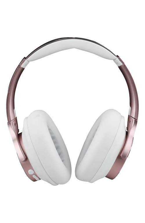 Altec Lansing ComfortQ+ Active Noise Canceling Wireless Headphones in Rose Gold