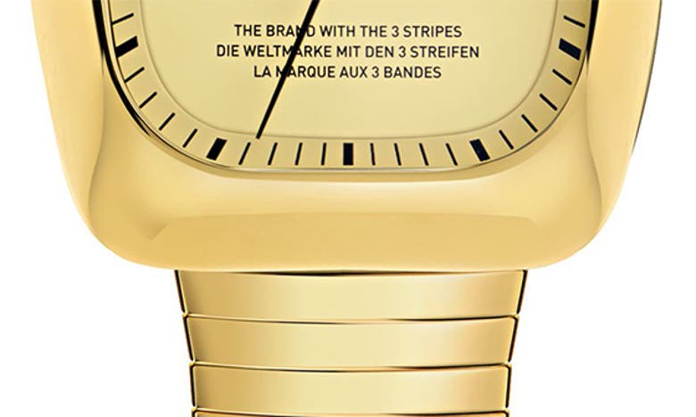 Shop Adidas Originals Ao Bracelet Watch In Goldone