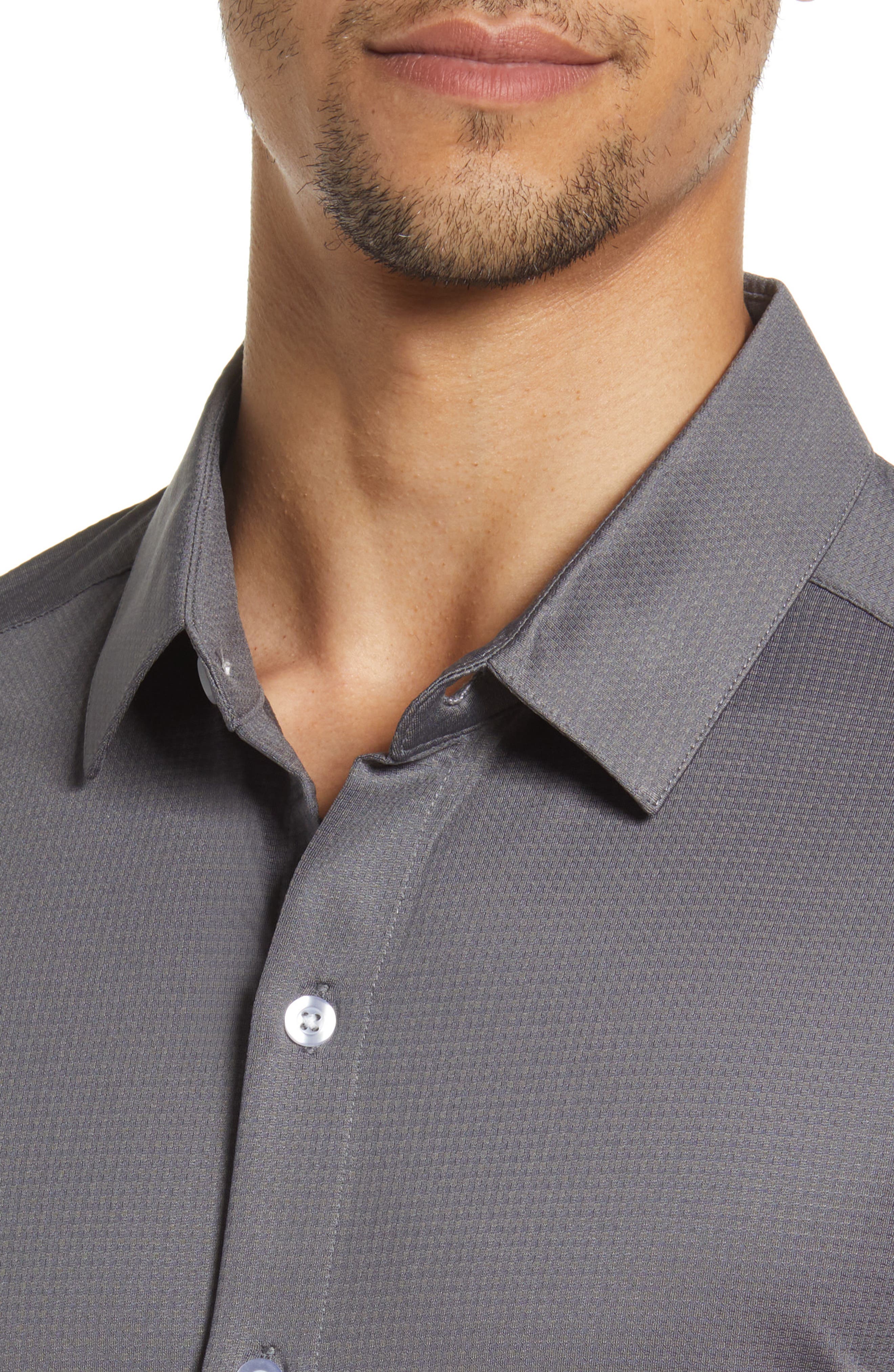 Barbell Apparel Men's Motive Solid Stretch Dress Shirt Nordstrom