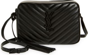 SAINT LAURENT Mini Lou Matelassé Leather Camera Bag - We Select Dresses